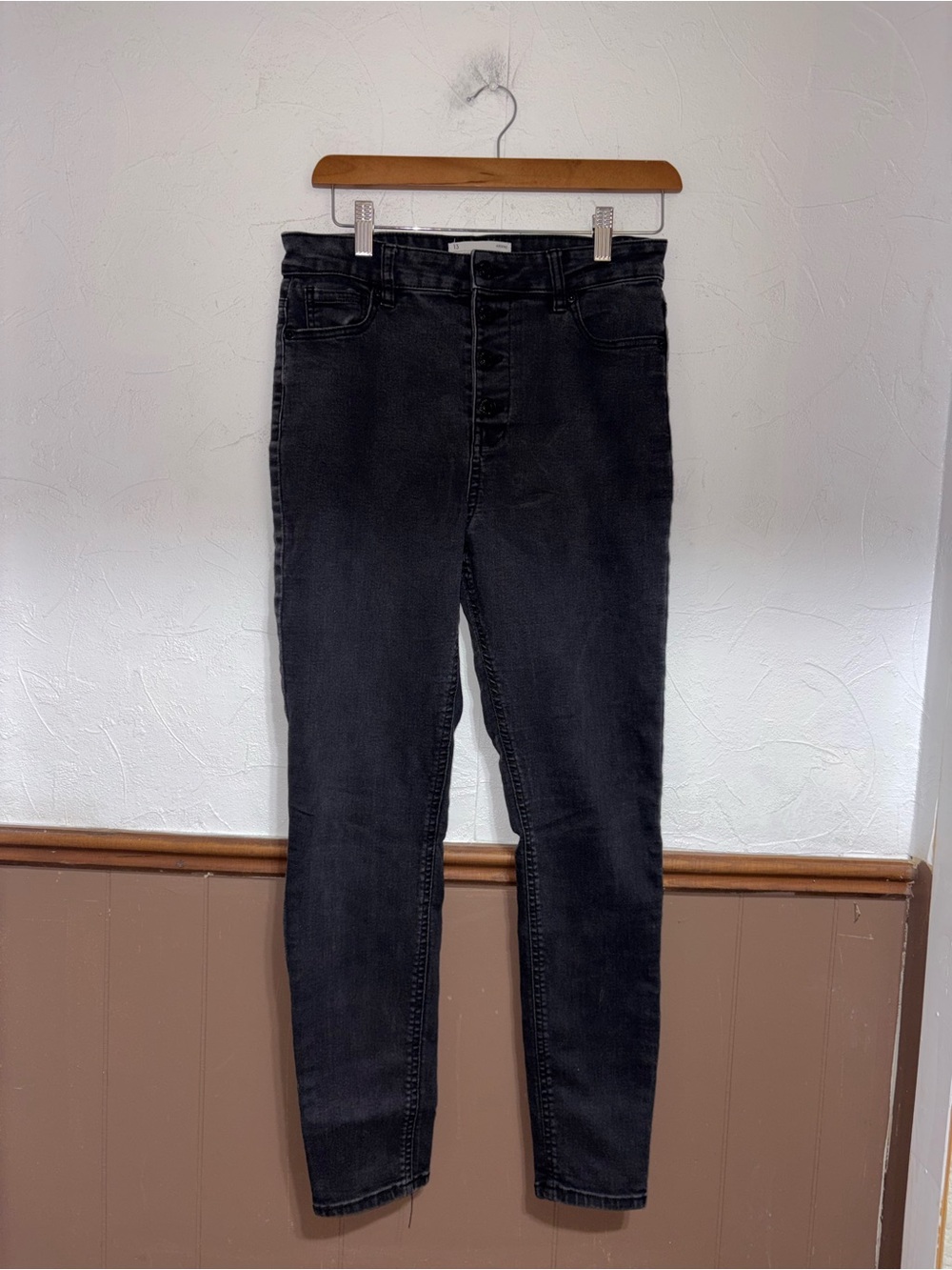 Ardene | Black Buttonfly Jeans